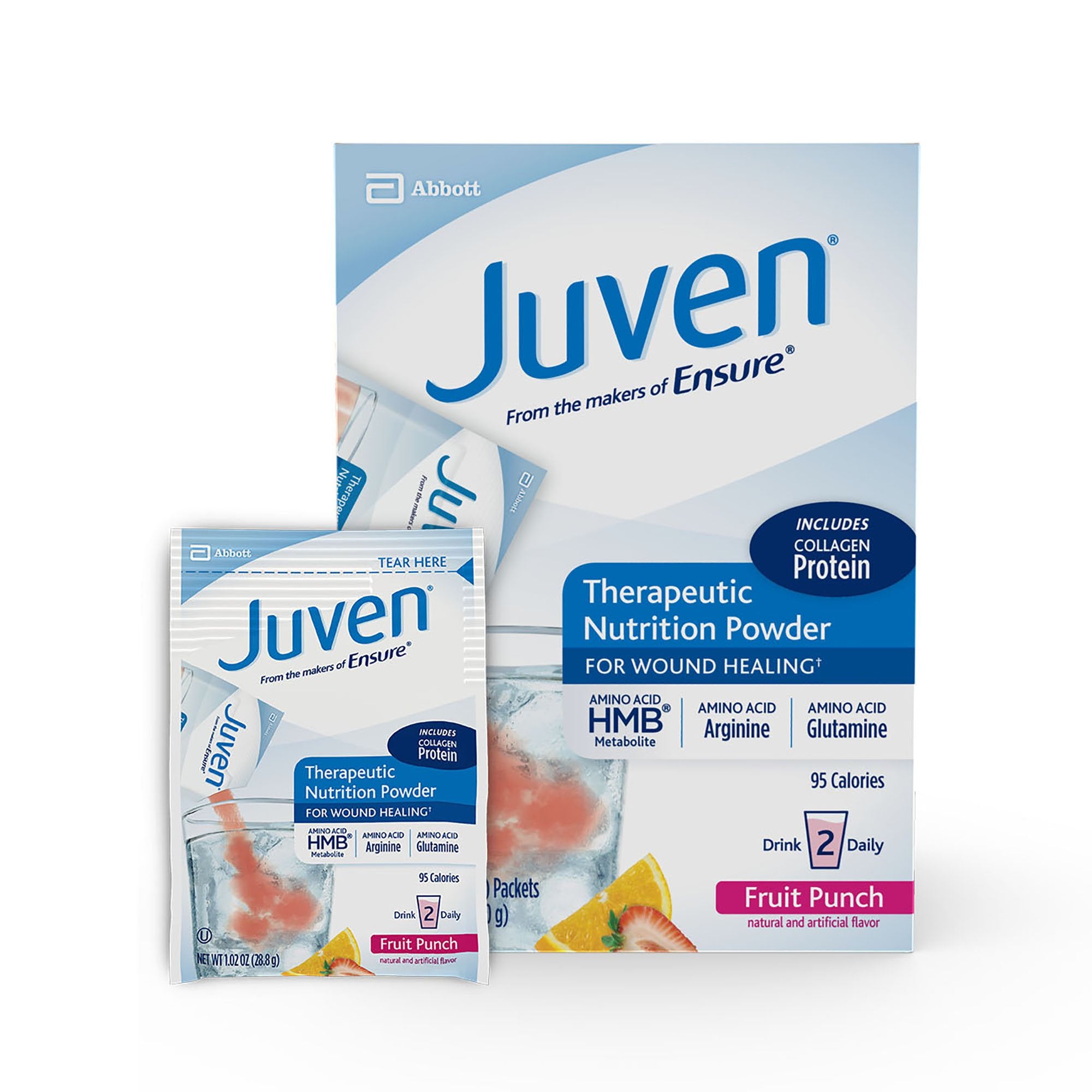 Juven® Fruit Punch Therapeutic Nutrition Powder for Wound Healing BX