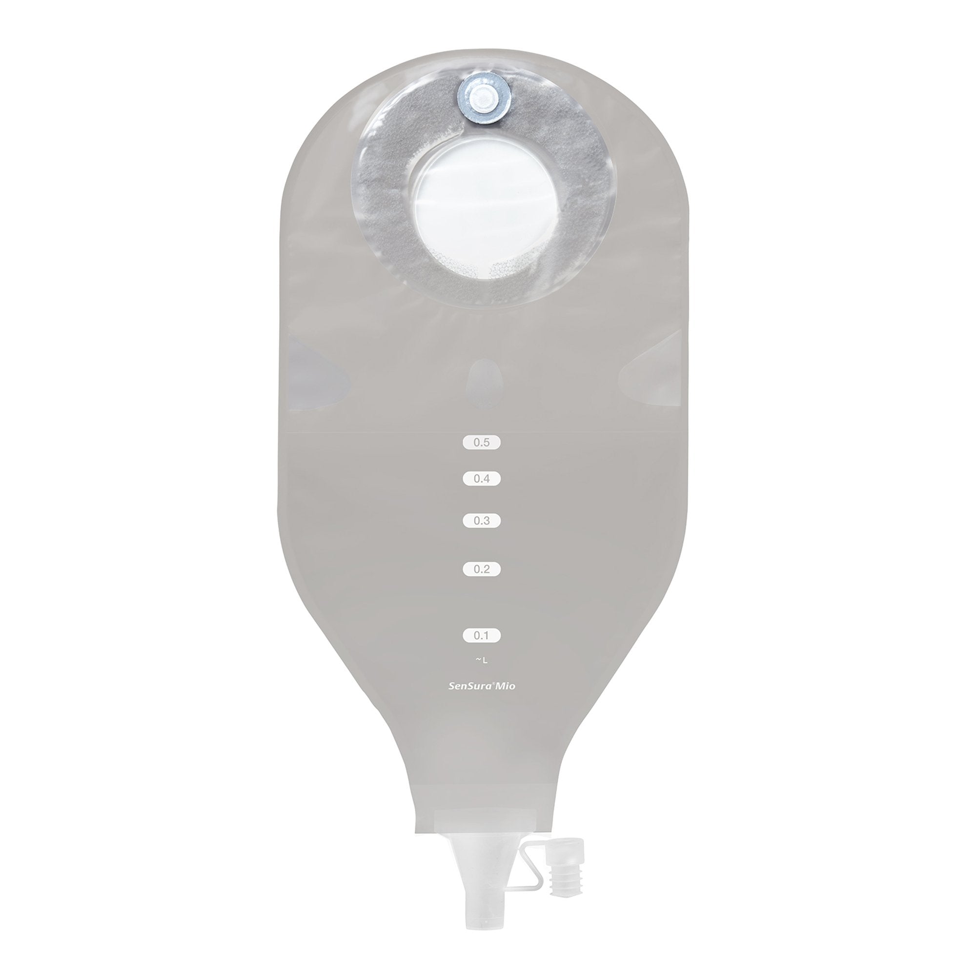 SenSura® Mio Click High Output 2-Piece Opaque Ileostomy Pouch, Green Match