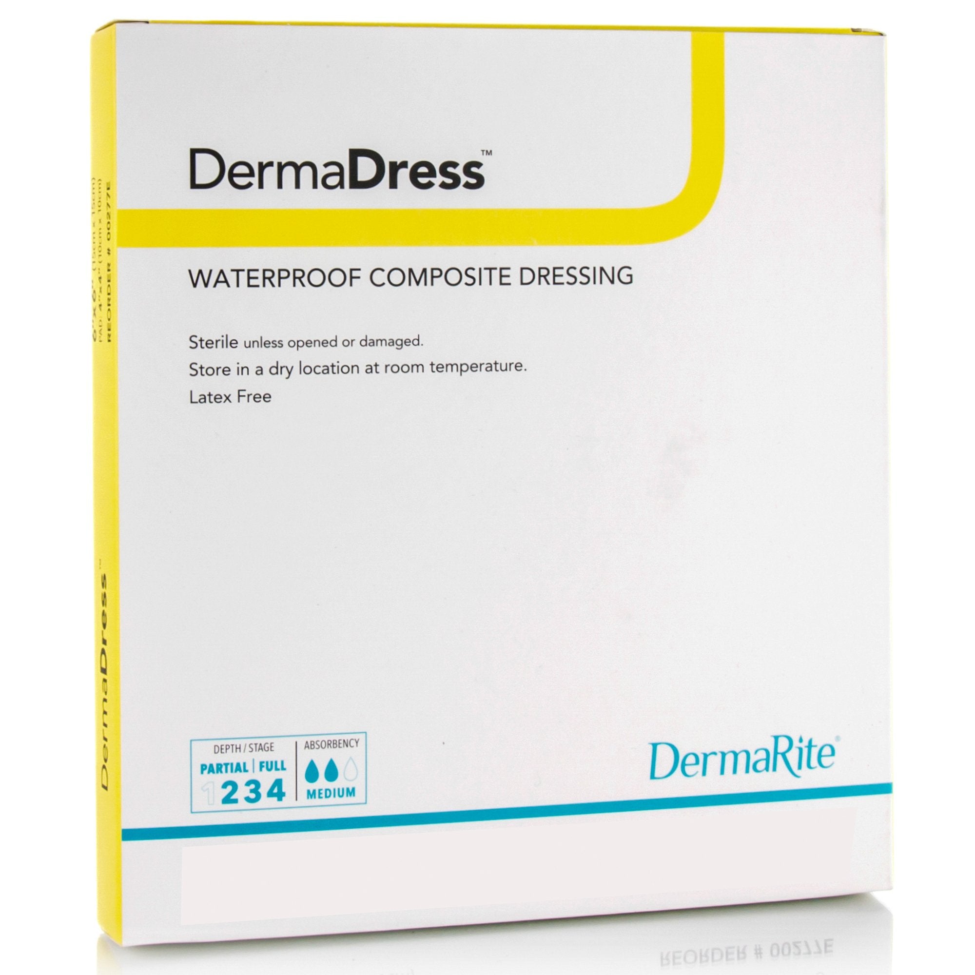 DermaDress™ Composite Dressing, 4 x 4 Inch