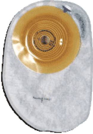 Assura® Convex Light 1-Piece Transparent Colostomy Pouch, 15 – 33mm Stoma