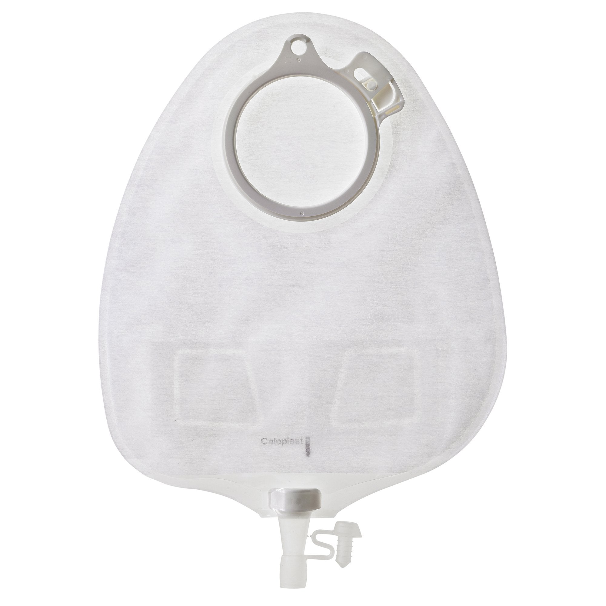 Assura® 2-Piece Transparent Urostomy Pouch, Red Match