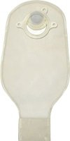 Sur-Fit Natura® Two-Piece Transparent Ostomy Pouch, 2¾ Inch Flange