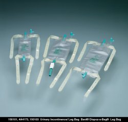 Bard® Dispoz-a-Bag® 32 oz. Urinary Leg Bag