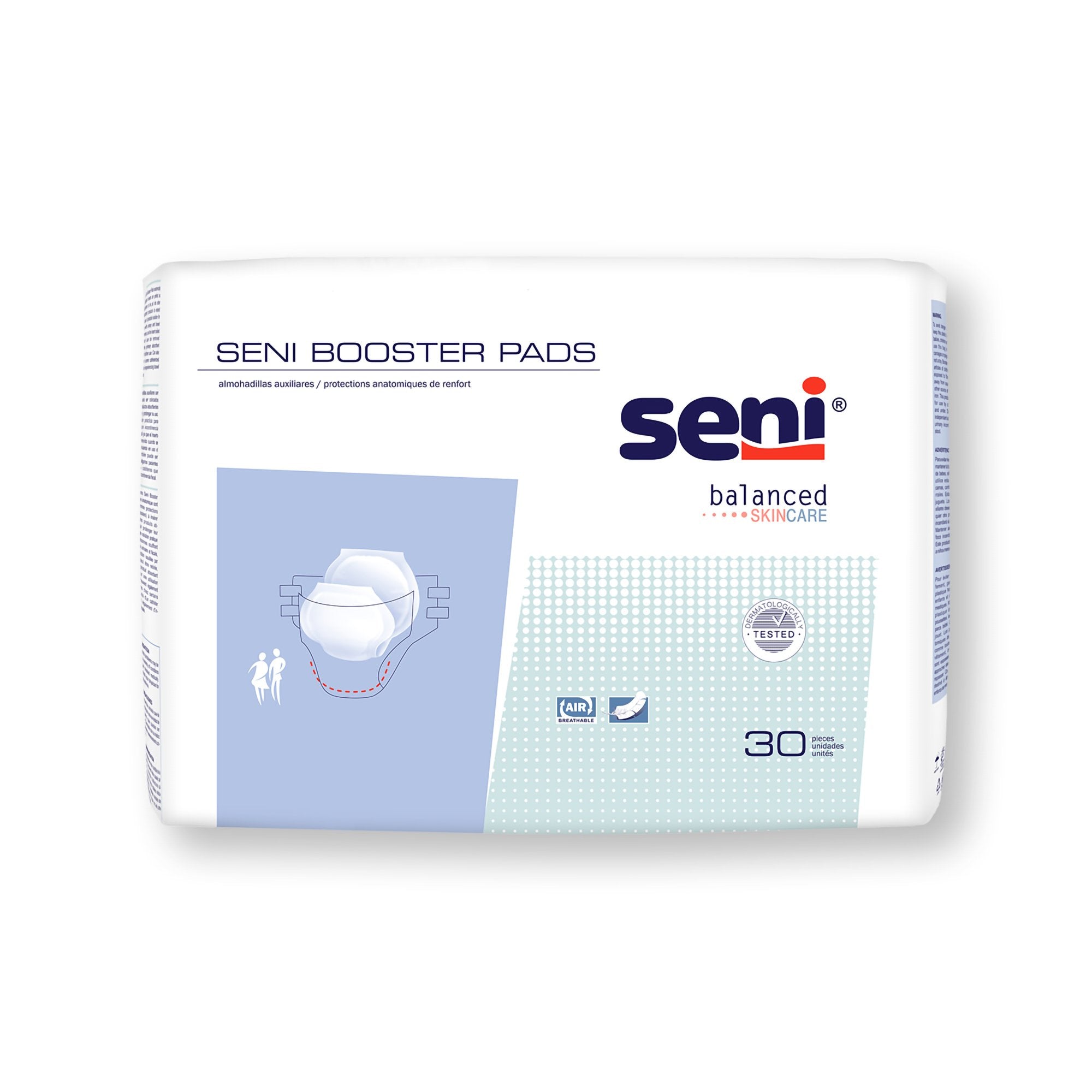 Seni® Booster Pad Brief Inserts, CS