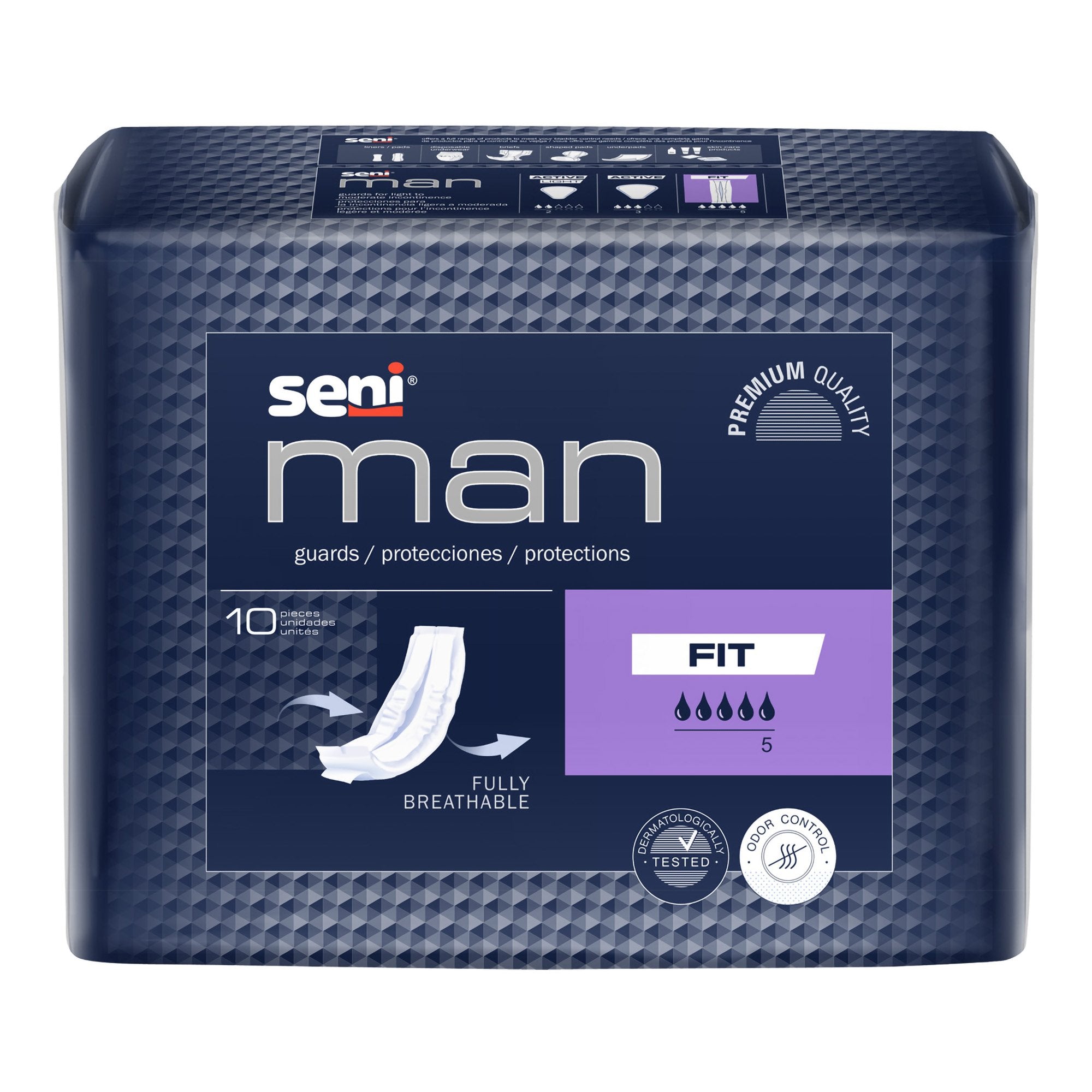 Seni® Man Fit Bladder Control Guards, CS