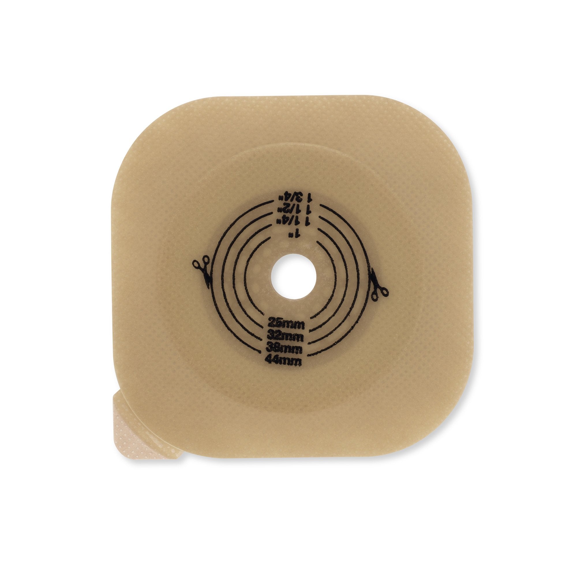 New Image™ Flat CeraPlus™ Skin Barrier, 1 Inch Opening