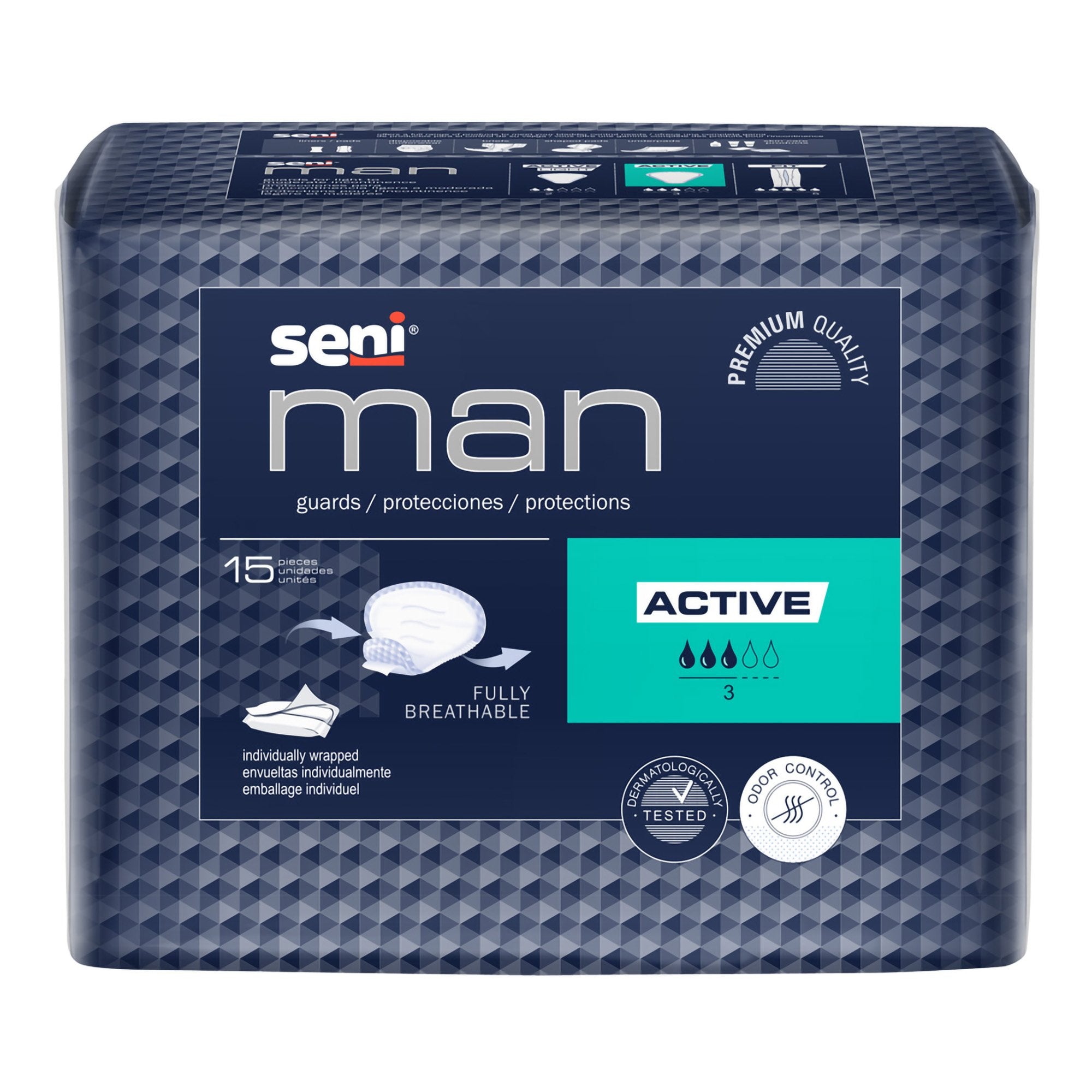 Seni® Man Active Bladder Control Guards, CS
