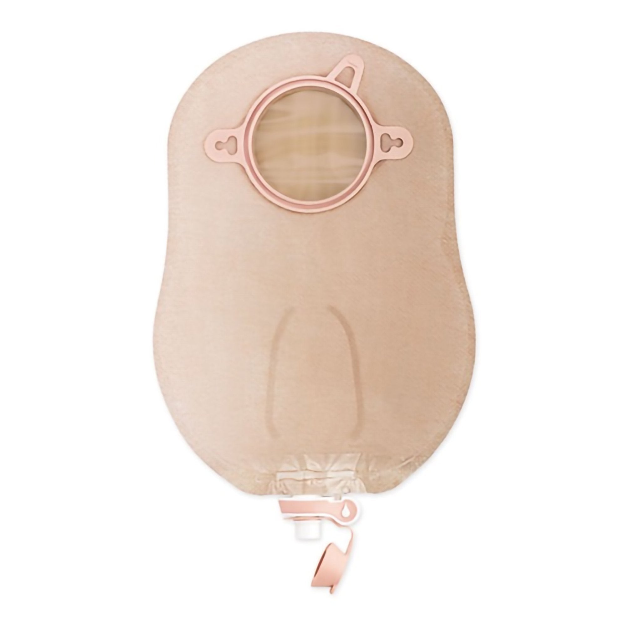 New Image™ Beige Two-Piece Urostomy Pouch, 44-mm Flange, Green Match