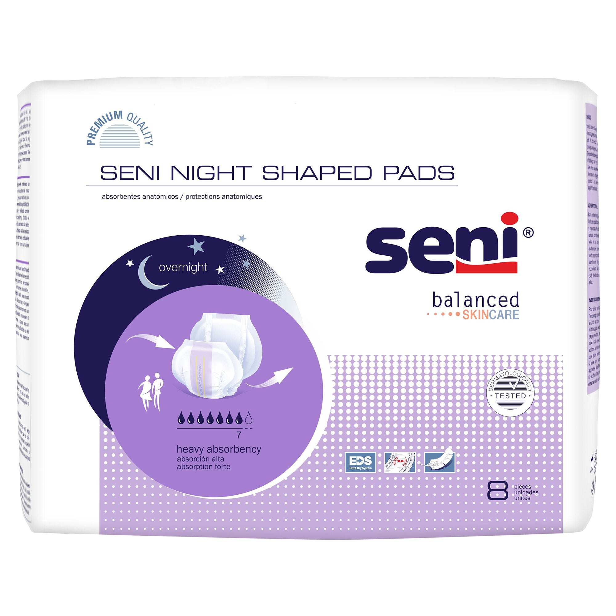 Seni® Night Shaped Pads, CS