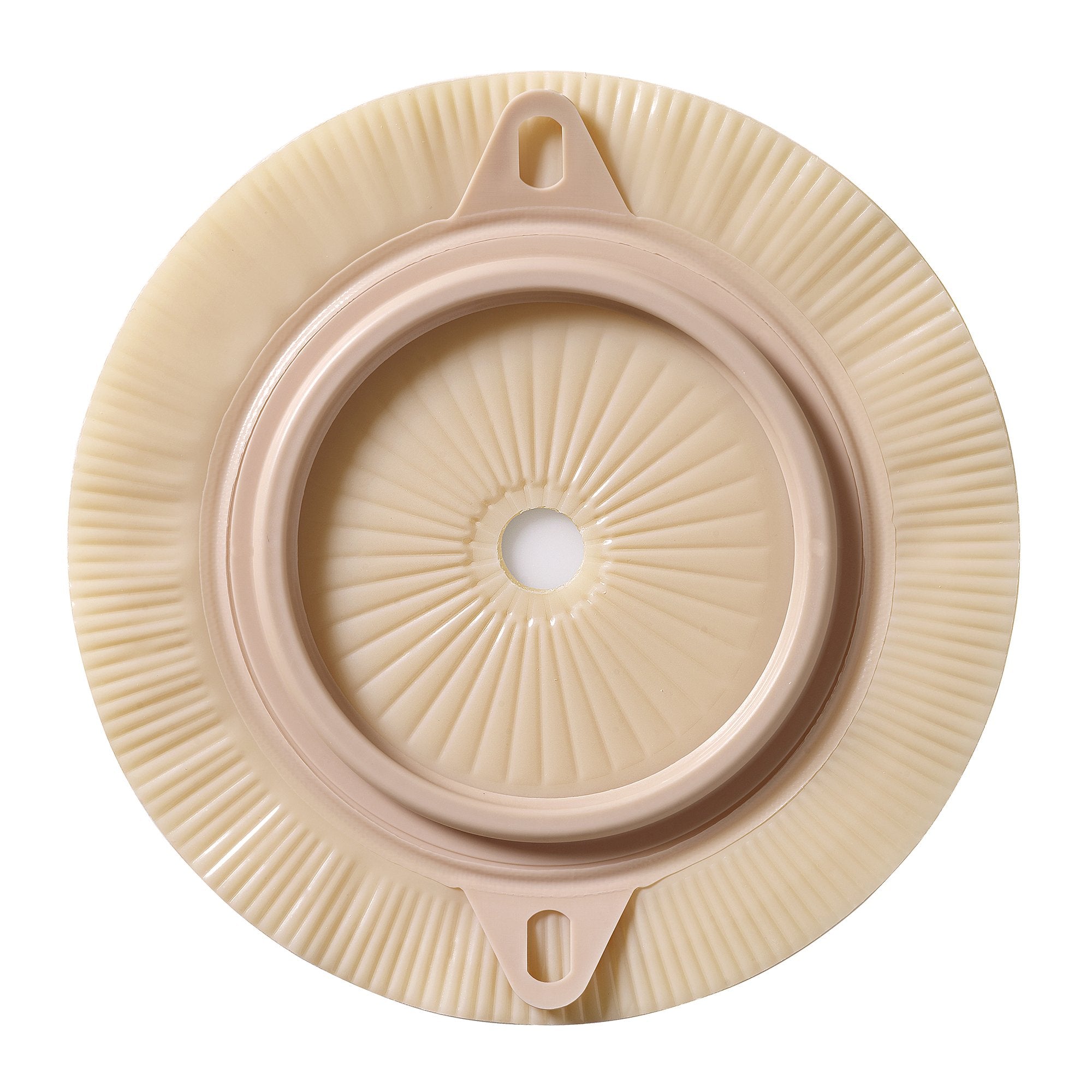 Assura® Flat Barrier Ostomy Barrier, 25 mm Stoma, Green Match