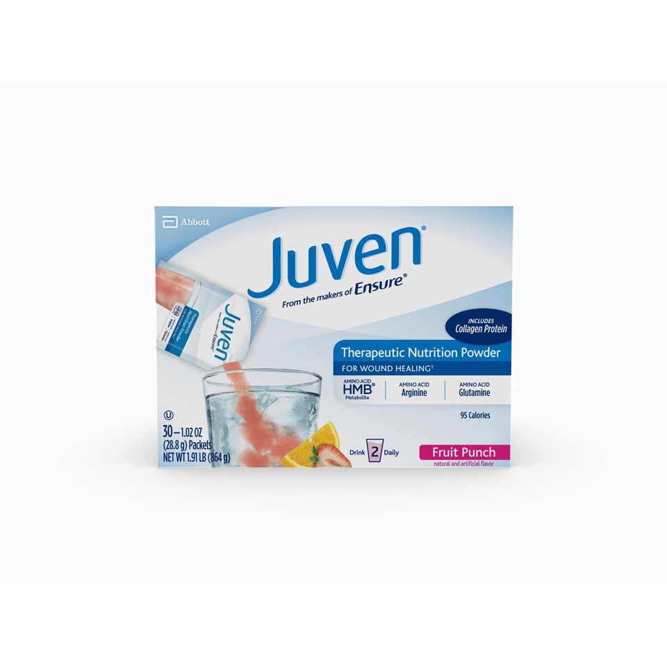 Juven® Fruit Punch Therapeutic Nutrition Powder for Wound Healing CT